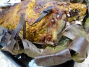 Ikan pepes (Timor-oriental)