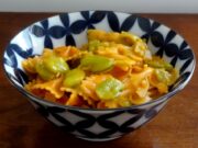 One pan pasta aux fèves