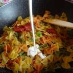 One pan pasta aux fèves 8