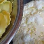 Raviolis sauce oignon et crevettes 9