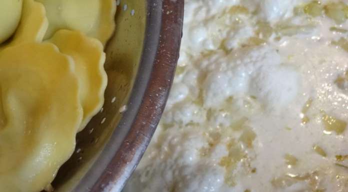 Raviolis sauce oignon et crevettes 9