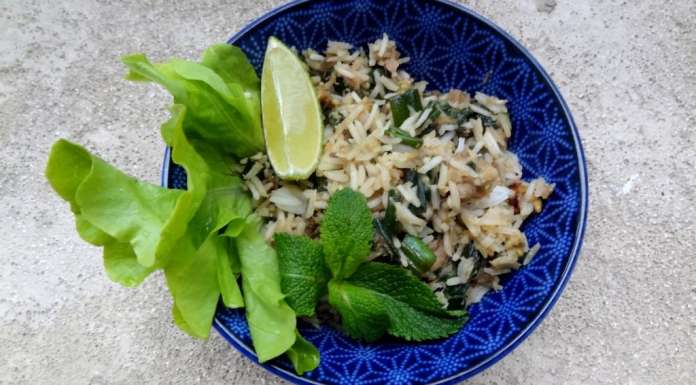 Riz aux restes de poisson 0