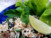 Riz aux restes de poisson