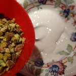 Scones vegan, avoine et pistaches 14