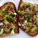 Tartines chaudes à l&rsquo;avocat 0