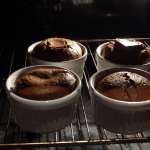 Coulant chocolat noir coeur de rocher 12