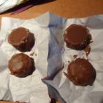 Coulant chocolat noir coeur de rocher 2