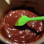 Coulant chocolat noir coeur de rocher 6
