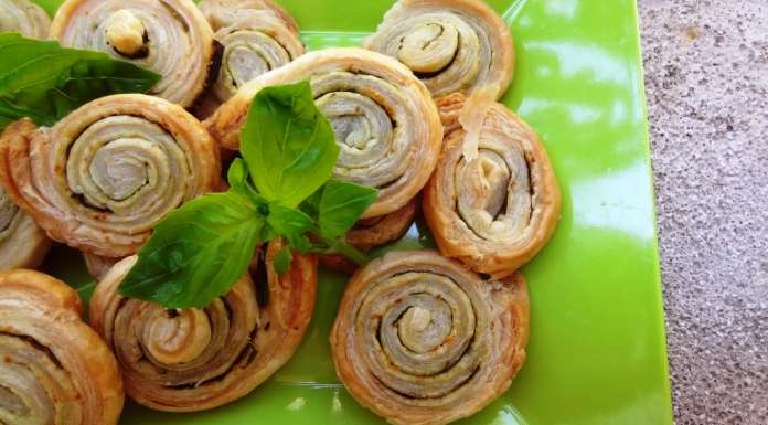 Feuilleté au basilic 0