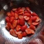 Gâteau à la rhubarbe et aux fraises façon tatin 12