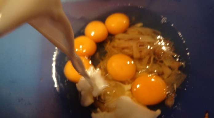 Inhame fritatta 11
