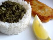 Madaba (Comores) – Feuilles de manioc à la noix de coco