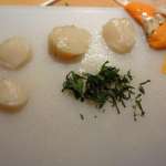 Manx Queenies and mashed peas with mint 10