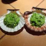 Manx Queenies and mashed peas with mint 7