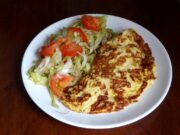 Mon omelette salée-sucrée