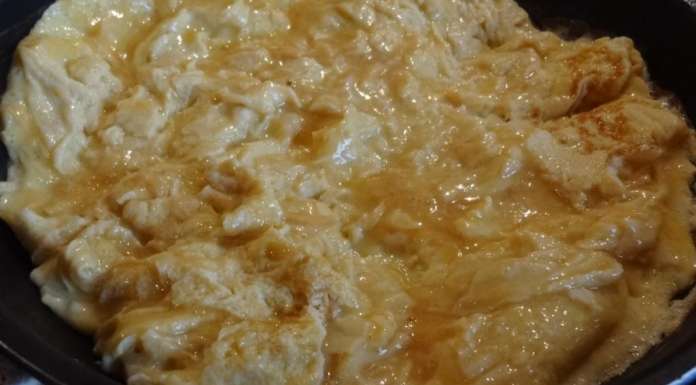 Mon omelette salée sucrée 7