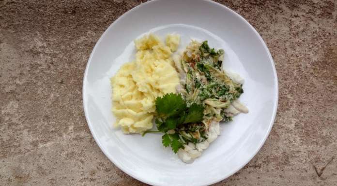 Poisson au gingembre, citron et coriandre 0