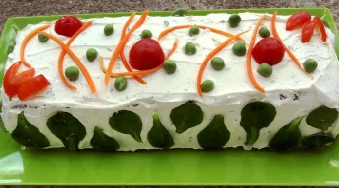 Sandwich-cake au saumon fumé 0