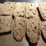Tartines chaudes de mozzarela aux herbes 9
