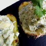 Ensalada de piña y cangrejo (Cuba)