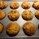 Muffins au saumon fumé et tomates confites 11
