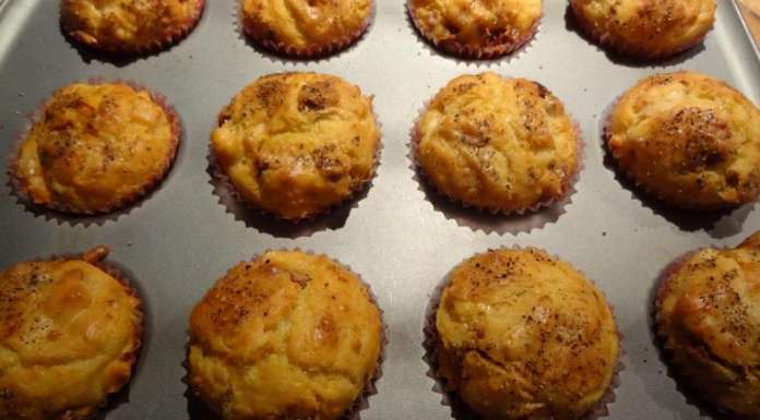 Muffins au saumon fumé et tomates confites 11