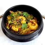 Pâtes sautées au curry