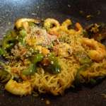 Pâtes sautées au curry  17