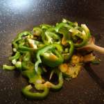 Pâtes sautées au curry  8