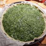 Tarte d&rsquo;épinards aux deux chèvres en nid 6
