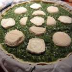Tarte d&rsquo;épinards aux deux chèvres en nid 8