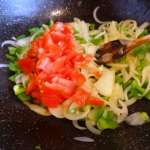 Aubergines au poisson et crevettes 10