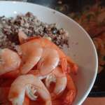Aubergines au poisson et crevettes 12
