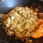 Aubergines au poisson et crevettes 14