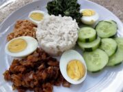 Nasi lemak (Malaisie) – Riz à la noix de coco
