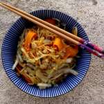 Wok de nouilles et légumes à l&rsquo;asiatique 0