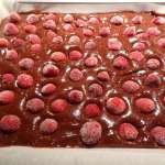 Brownies chocolat et framboises 6