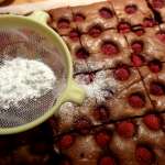 Brownies chocolat et framboises 8