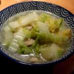 Cabbage and tuna soup 0