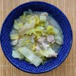 Cabbage and tuna soup 0