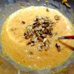 Flan à la citrouille, thon et noix 10