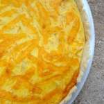 Quiche carotte oignon cheddar