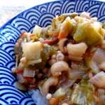 Ragoût de cornilles aux gombos