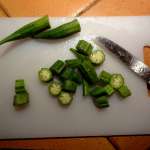 Ragoût de cornilles aux gombos 6