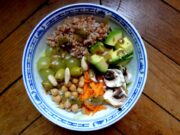 Bol complet boulgour et pois chiches