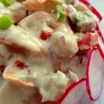 Cocktail crevettes, pomme, avocat 0