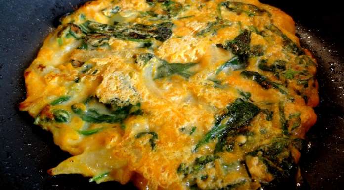Crêpes de citrouille aux épinards 12
