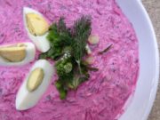 Soupe froide de betteraves – Auksta biesu zupa (Lettonie)