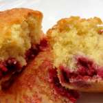Muffins à la framboise et au citron 0