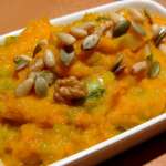 Purée de potimarron au poireau